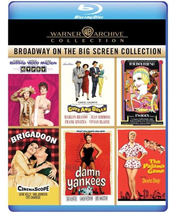 Broadway on the Big Screen 6-Film Collection coverart